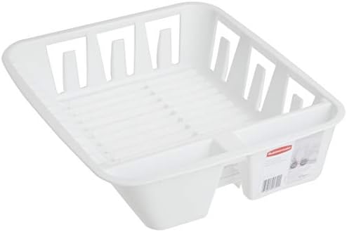 Rubbermaid Antimicrobial In Sink Dish Drainer White Small Fg6049arwht Buy Online At Best Price In Ksa Souq Is Now Amazon Sa Home