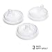 Boon, NURSH Silicone Sippy Cup Lid, 6 Months and up (Pack of 3)