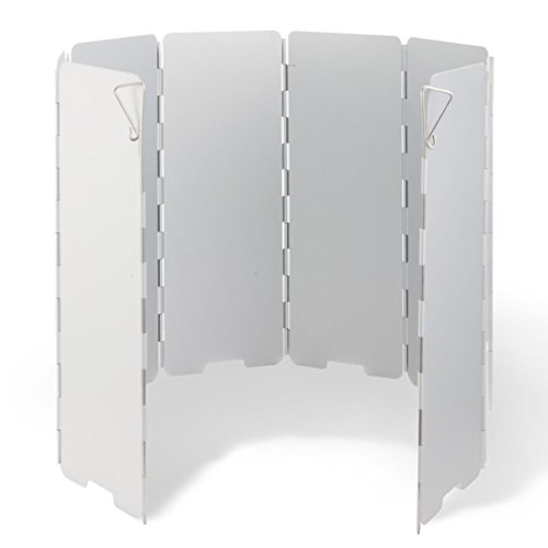 Virtuous Camping Stove Windscreen for Use with Solo Stove and Pocket,Camp,Propane,Butane,Alcohol Stoves Windscreen,Outdoor,Aluminum 8 Plates - Thumbnail 6