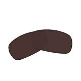 Polarized Lenses Replacement for Oakley (OO4044) Crosshair 2.0 Sunglasses (Brown)