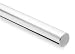 Thomson QS 1/4 L 18, Quick Shaft, 0.2490 / 0.2495 in Diameter, Class L, Carbon Steel, 60 Rockwell C Min., 18 in long
