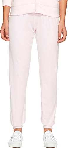Black Label Womens Zuma Velour Jogger Track Pants Pink L