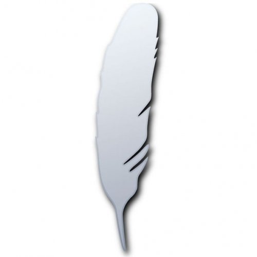 Super Cool Creations Feather Mirror 45cm x 33cm