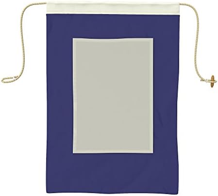 P - 20" Letter Nautical Maritime Signal Alphabet Flag Decoration; Hand-sewn Double-Sided Cotton Fabric Decor by Ships Chandlery
