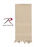 ROTHCO SOLID COLOR SHEMAGH-TACTICAL DESERT SCARF(Tan)