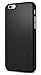 Spigen Thin Fit iPhone 6 Case with SF Coated Non Slip Matte Surface for Excellent Grip for iPhone 6S / iPhone 6 - Smooth Black