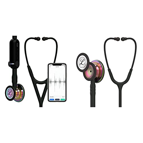 3M™ Littmann® CORE Digital Stethoscope, Black Tube, Stem and Headset