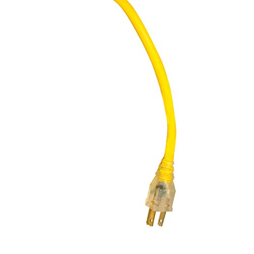 Snow Joe PJEXT50B Power Joe 14/3 50Feet SJTW Outdoor Extension Cord