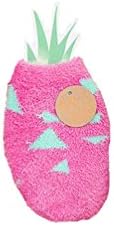 AMPretty Fruits Socks For Kids Girls Boys Baby With Grips Slippers Socks For Toddlers Kids With Grippers Warm Winter Pitaya