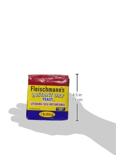 Fleischmann's Instant Yeast - 2 pack/each 16 oz. bags