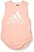 adidas Women's ID Winners Muscle Basketball Long Length Sleeveless Training Tank T-Shirt
