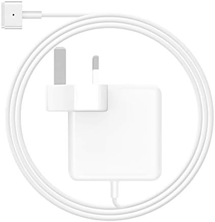 MARVELLER Compatible With Macbook Pro Charger 85W Magsafe 2 Power Adapter MacBook Retina 13" 15" 17"-Inch, Mid 2012, 2013, 2014, Mid 2015 Mac Retina Display Models A1502 A1424 A1398 A1466 (UK Plug)