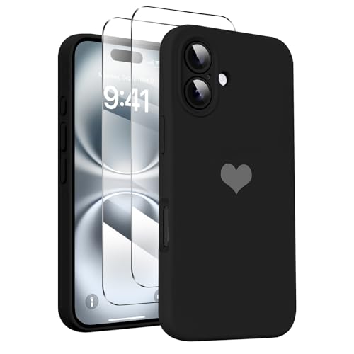Pouzihu Coque de protection en silicone pour iPhone 16... en promo sur Amazon