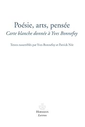 Poésie, arts, pensée