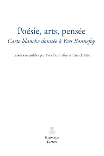 Poésie, arts, pensée