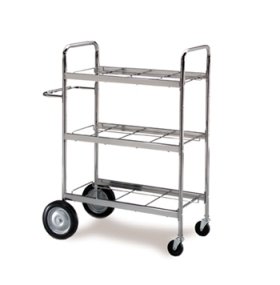 Charnstrom Medium Triple Decker Mail Cart Frame (M270)