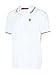 Scuderia Ferrari Formula 1 Men's 2017 White Tricolor Polo F1 (Large)
