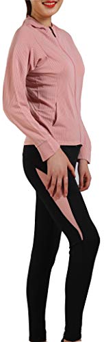 Active Wear Sets for Women -Workout Clothes Gym Wear TracksuitsYoga Jogging Track Outfit Legging Jacket 2 Pieces Set