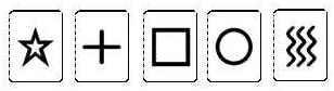 Royal Magic Specially Printed Set of ESP Symbols Supplied in Deck Form By