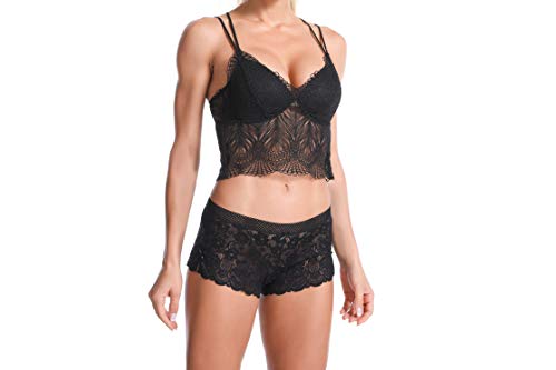 Levao-Mutande-Donna-Pacco-da-6-Culotte-Vita-Alta-Slip-Mutantina-in-Pizzo