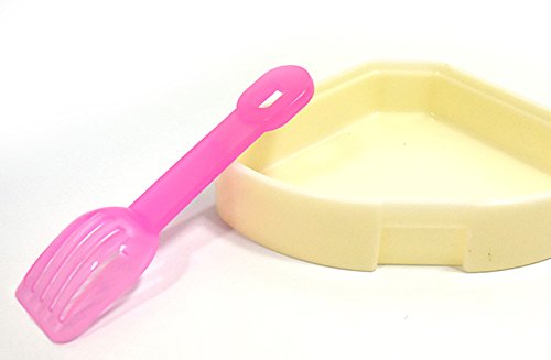Da.Wa Pet Hamster Room, Small Pets Hamster Bathroom Bath Sand Room Sauna Toilet (Pink)