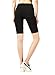 JP Womens Cotton Spandex Boyshort Yoga Bike Shorts (Medium, Black)