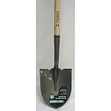 Truper 33037 Tru Tough Round Point Shovel with 48" North American Ash Handle