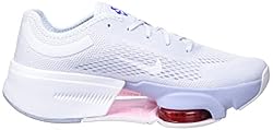 NIKE Women's Sneaker, Football Grey White Blue