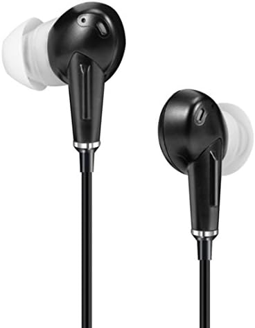 STARNUO Active Noise Cancelling Headphones with Wired Mic and in Ear Stereo for LG/Samsung/iPhone 7 / 6s / Plus/ipad (Black)