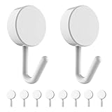 NileHome Small Adhesive Wall Hooks 10 Pack