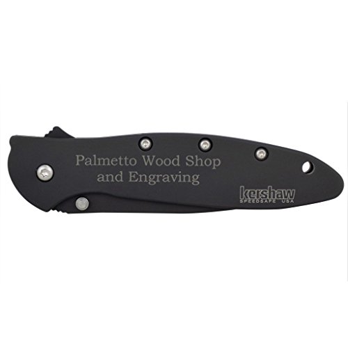 Kershaw Leek 1660CKT, PERSONALIZED Engraved Pocket Knife, Made in USA, SpeedSafe Assisted Opening