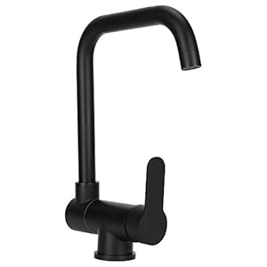 Kraan, enkele gootsteenkraan, 360 graden draaibare handgreep Opvouwbare warm- en koudwatermixer (DE G3 / 8in)(DE G3 / 8)