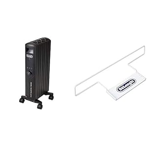 デロンギ マルチダイナミックヒーター 6~8畳用 マットブラック MDHU09-PB+トップハンガー