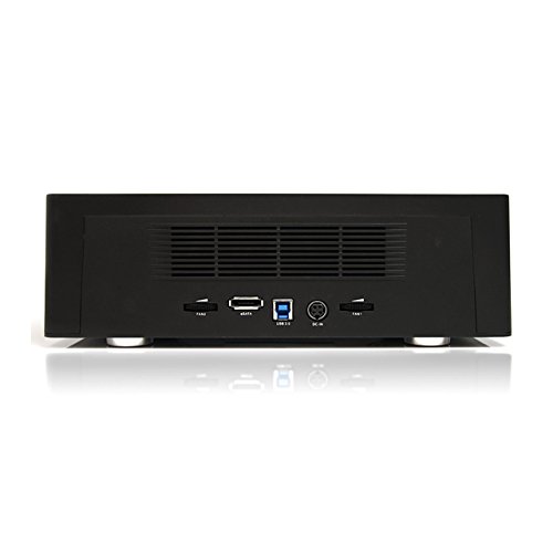 StarTech.com 4 Bay USB 3.0 eSATA to SATA Standalone 1:3 HDD Hard Drive Duplicator Dock