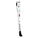 Foxnovo Bicycle Kickstand Adjustable Aluminium Alloy Bike Bicycle Side Stand (White)