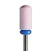 SpeTool Ceramic Nail Drill Bits Cylinder with Smooth Top Electric File 3/32 Inch Manicure Pedicure Nail Art Tool, Medium, Pink