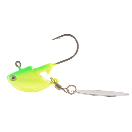 Hanxing Joint Willow Bladed Spin Jig Heads Original Jig Head (5pcs