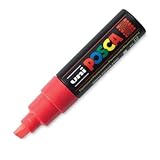 Posca PX148825000 Acrylic Paint Marker, Broad Chisel, Orange