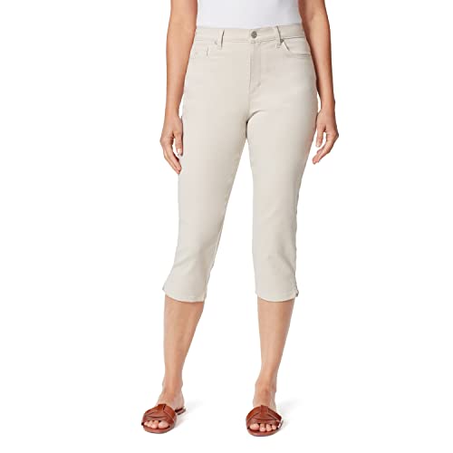 Gloria Vanderbilt Womens Amanda Capri Jeans, Stonewood, 10 US