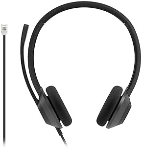 Amazon.com: Cisco Headset 322 USB-C, Wired Dual On-Ear Headphones 