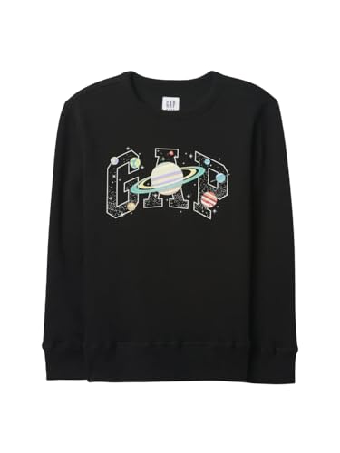 GAP Boys Relaxed Logo Crew Black V2 XL