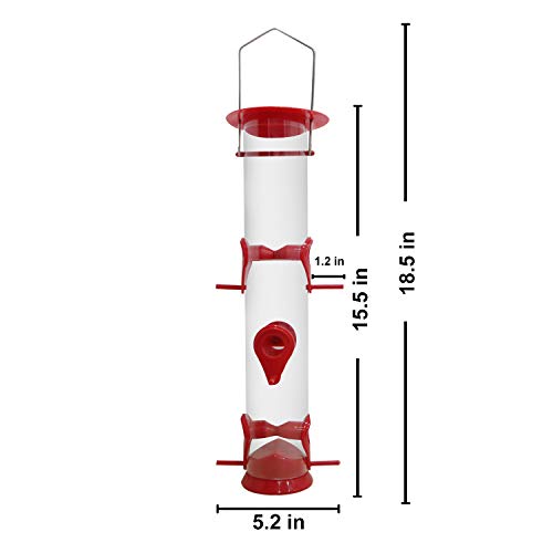 Kingsyard 2 Pack Bird Feeders For Outdoors Hanging