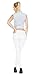 Megan apparel Women's White Color Super Comfy Stretch Denim Skinny Jeans,White,9