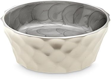 Julia Knight 5.5" Diamond Wine Coaster, Platinum
