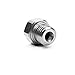 Microswiss Plated A2 Hardened Tool Steel Nozzle for MK10 All Metal Hotend Kit ONLY (.4mm)