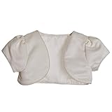 ICSTH Girls Bolero Shrug Short Sleeve Cardigan Age 4-12 Years