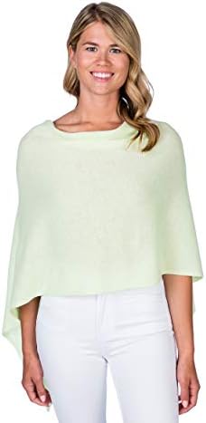 Claudia Nichole by Alashan 100% Cashmere Dress Topper Poncho