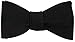 Black 100% Woven Silk Bow Tie Self-Tie Butterfly Wedding Collection Gift Boxed
