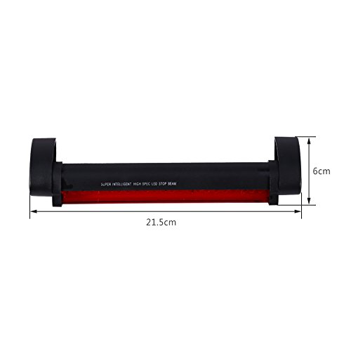 Car Anti-collision Fog Light, 12V Auto Anti-fog Parking Stop Braking Signal Indicators, Motorcycle LED Warning Light, 1 x Red 24 LED Vehicle Car Auto Stop Tail Warning Light (Strong red line) - Thumbnail 6