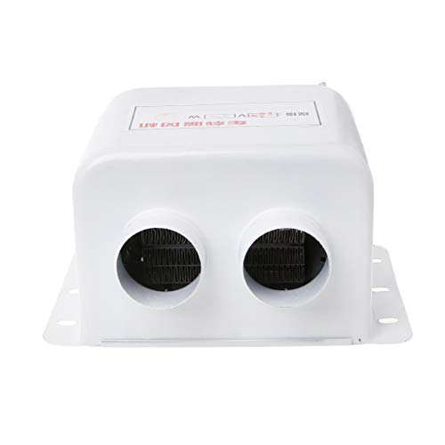 Autone 800W 12V 24V Car Fan Heater Window Defroster Warm Air Heater Demister with Double Airflow Outlet
